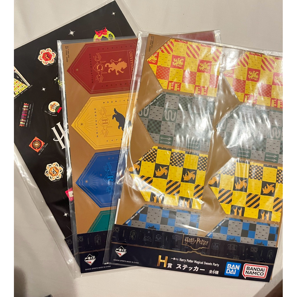 日版 一番賞 哈利波特 magical sweet party H賞 行李箱貼、安全帽貼