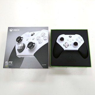 Microsoft 微軟 Xbox Elite 無線控制器2代手把-輕裝版 (白) + xbox 無線轉接器 臺灣公司貨