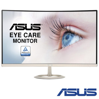 ASUS VZ27VQ 27型 超薄無邊框曲面電腦螢幕二手