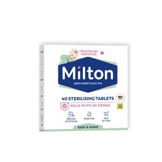 ✦2angels官方✦英國米爾頓 【🔥現貨速出🔥】Milton 嬰幼兒專用消毒錠 40錠/盒