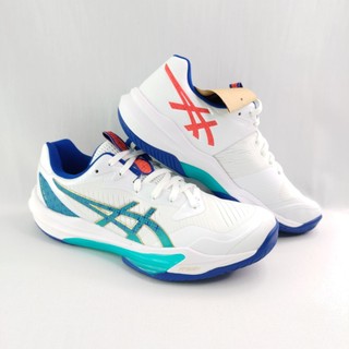 ASICS 1051A093960 SKY ELITE FF 3 一期一會主題 男女 排羽球鞋 白x藍