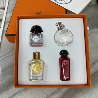 專櫃mini香氛 HERMES愛馬仕 小香禮盒四入組/7.5ML/ 4入 旅行裝輕巧版 禮盒裝香水小樣縮小版
