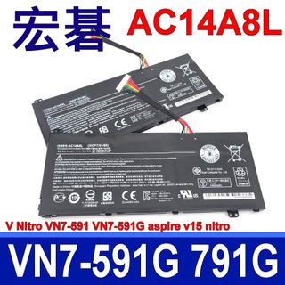 ACER AC14A8L 原廠電池 V Nitro VN7-591 VN7-591G aspire v15 nitro