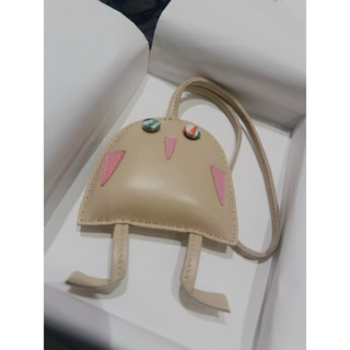 Hermes Petit H貓頭鷹吊飾