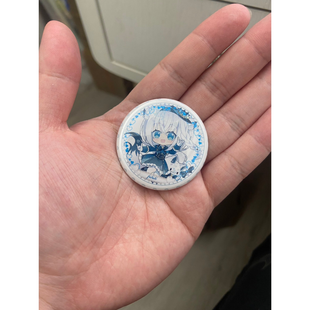 正版白上吹雪別針 正版白上吹雪 白上吹雪 白上吹雪徽章 白上吹雪周邊 正版HOLOLIVE HOLOLIVE周邊