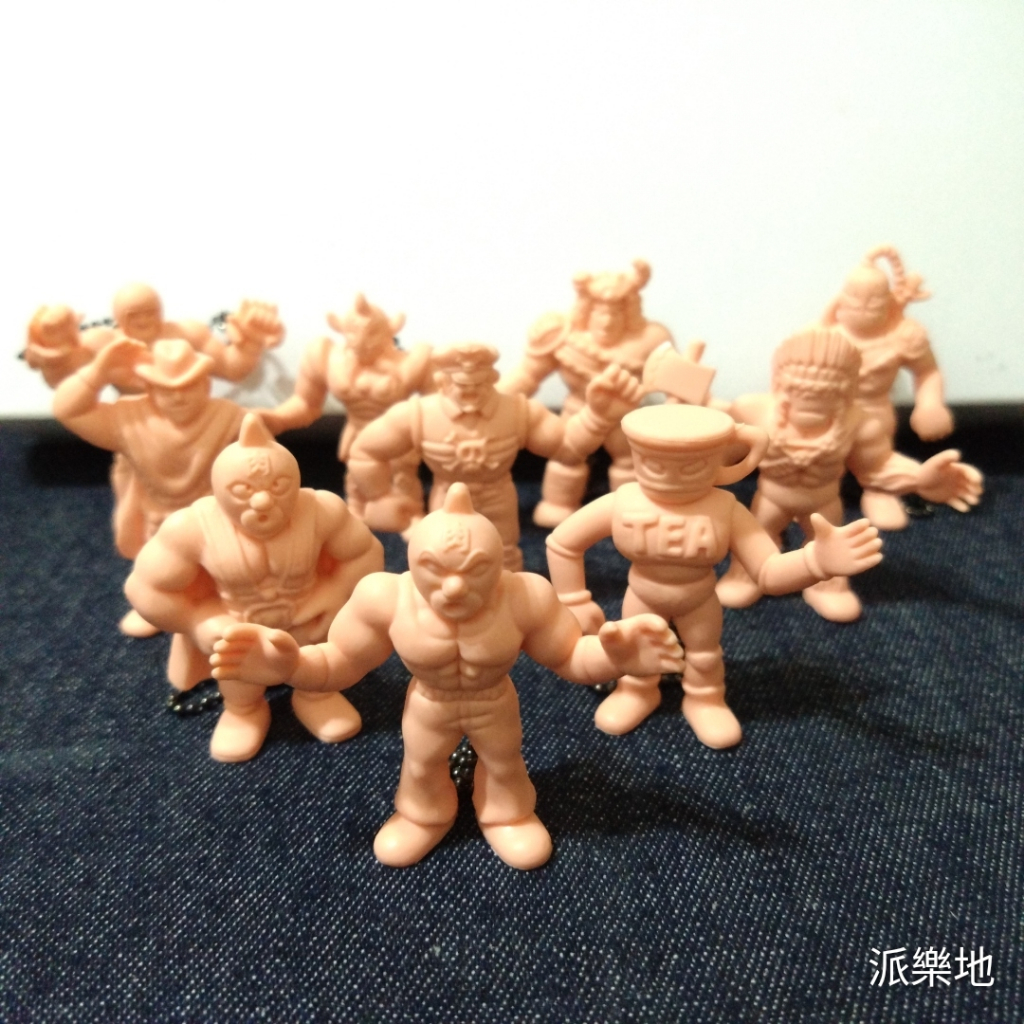 日本限定 已絕版 筋肉人 金肉人 食玩公仔吊飾