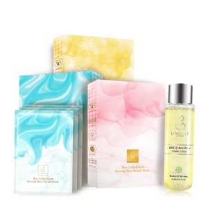 UNICAT 現貨 女神礦物代謝吸油面膜30g（9入三盒)加毛孔緊緻水150ml 粉刺 粉刺面膜 黑頭粉刺 去黑頭 保濕