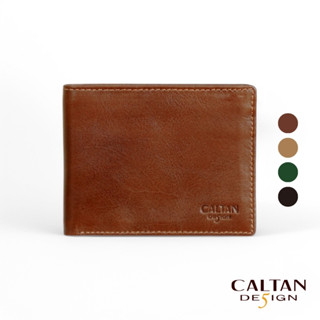 【CALTAN】真皮/短夾|真皮男用簡約短夾-075125 四色