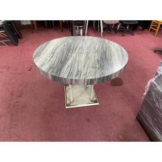 【豐原非凡二手傢俱】大理石紋圓餐桌*請先與客服聊聊確認尺寸配送方式再進行下標!