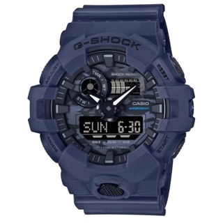 CASIO 卡西歐 G-SHOCK 原創迷彩雙顯電子錶 多功能200米防水 鬧鈴 計時碼錶 照明 GA-700CA-2A