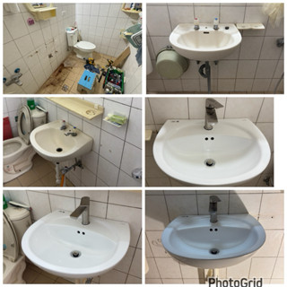 L2220 凱撒臉盆 凱撒洗手檯 +不鏽鋼龍頭 高雄含安裝6000