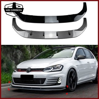 福斯高爾夫7 高7 Golf MK7 GTI R Rline 2013-2016前唇前鏟改裝