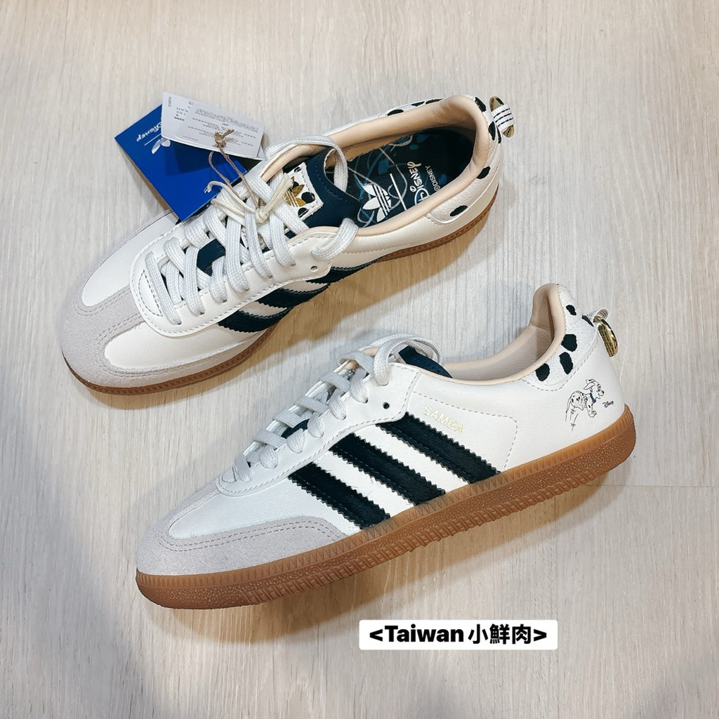 <Taiwan小鮮肉> ADIDAS SAMBA OG X 迪士尼 101忠狗 白 黑 迪士尼 男女 KJ5990