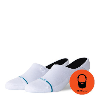 【 🇺🇸大鬍子美國襪子選品 】STANCE - ICON NO SHOW SOCKS經典白色系列街頭休閒隱形襪