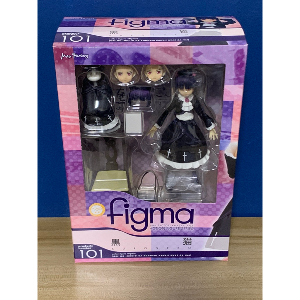 日版全新figma 101 我的妹妹哪有這麼可愛 俺妹 黑貓 五更琉璃