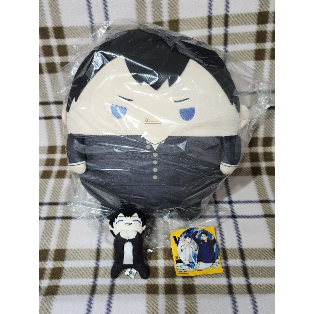 ♥️聊聊有優惠價♥️排球少年 影山飛雄 圓滾滾 夾手娃 胸章