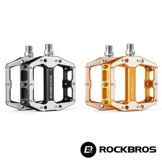 《ROCKBROS洛克兄弟》自行車M8鋁合金大版面踏板 370014001 (單車/腳踏板/腳踏/單車踏板/單車改裝)