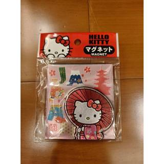 日本 2018年 Hello Kitty 櫻花 和服 JAPANSE磁鐵 冰箱貼
