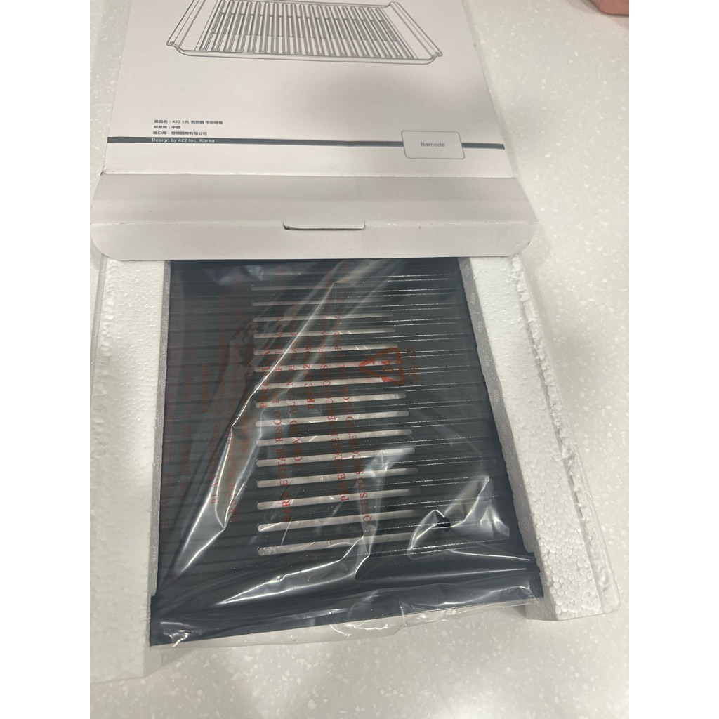 422氣炸烤箱13L烤箱氣炸鍋配件-牛排烤盤-全新未拆