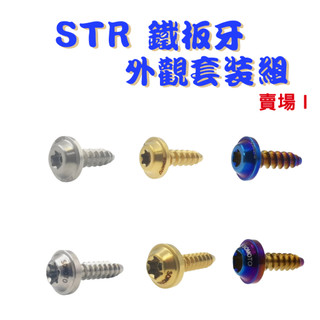SOMOTO 宏佳騰STR 機車外觀螺絲組 車殼螺絲 儀錶板 乘客踏板 白鐵 鍍燒鈦 鍍黑