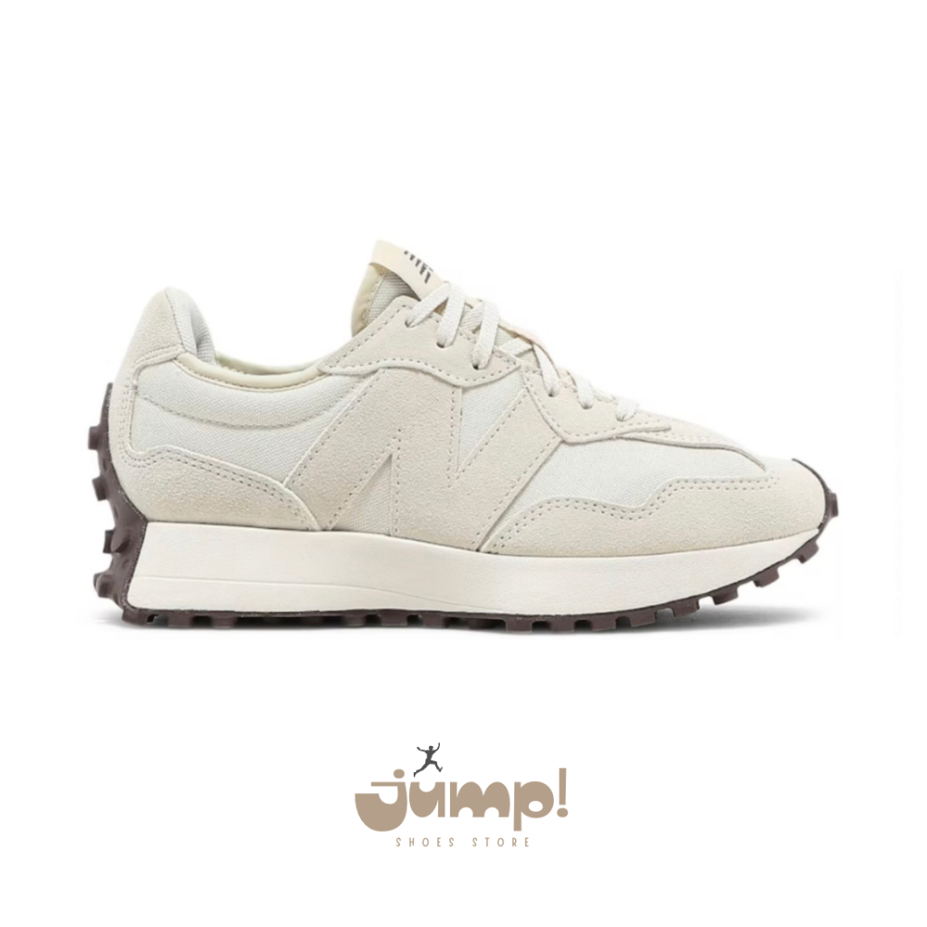 New Balance 327 米白色 拼接 鋸齒底 麂皮 復古 休閒鞋 潮鞋 女鞋 WS327FB