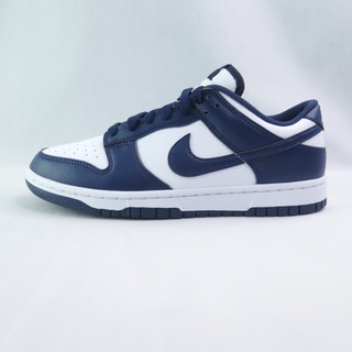 NIKE Dunk Low Retro 男款 休閒鞋 HF5441107 低筒經典款 白/午夜藍【iSport愛運動】