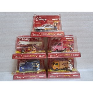 Tomica 迪士尼 米奇 唐老鴨 米妮 警車 麵包車 消防車 貨車