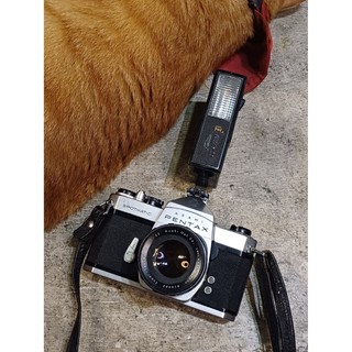 (一機一鏡)(含閃燈) Pentax SP 全手動 機械單眼相機 takumar 55mm f2 大光圈定焦鏡頭