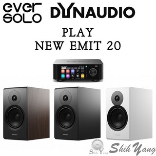 EVERSOLO PLAY 串流綜合擴大機+Dynaudio New Emit 20 書架喇叭(一對) 公司貨保固