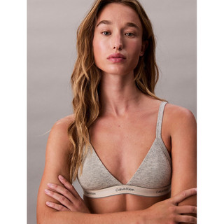全新 CK內衣 Unlined Triangle Bra - Heritage Cotton Stretch