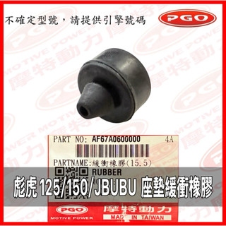 PGO原廠零件 JBUBU座墊緩衝橡膠 彪虎150座墊緩衝橡膠 彪虎125座墊緩衝橡膠 彪虎座墊 JBUBU座墊 座墊