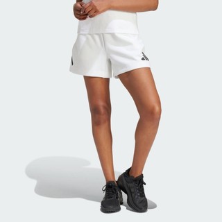 adidas 女款 短褲 W Z.N.E. SHORT 白 JJ4678