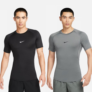 【WUMING SPORT】現貨 NIKE Pro Dri-FIT 男 緊身 短袖 上衣 束衣 FB7933-010