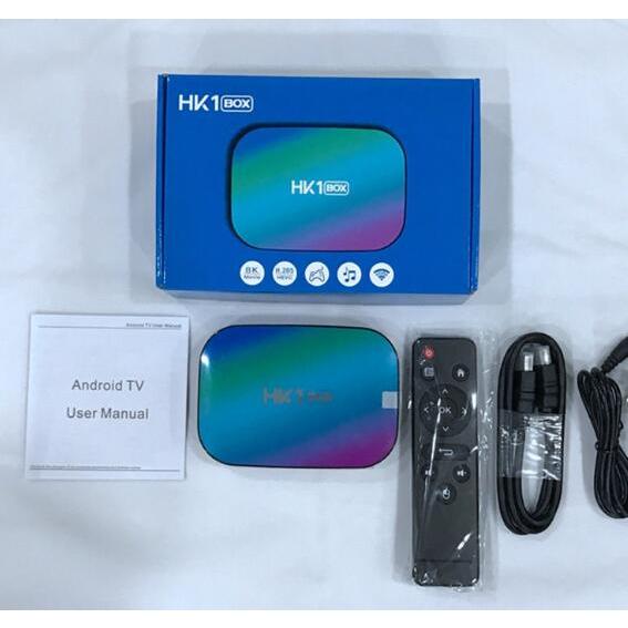千兆4GB/32GB HK1Box網絡機上盒 S905X3安卓9 電視盒8K 雙wifi tvbox外貿雙頻WiFi