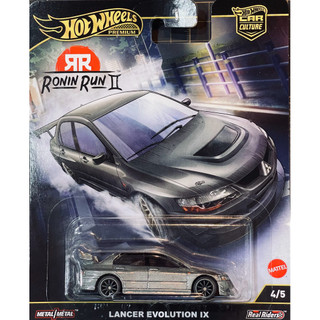 風火輪 Hot Wheels 膠胎 金標 汽車文化 三菱 EVO LANCER EVOLUTION IX