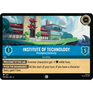 【塔普卡】 Institute of Technology 170/204 C 6 Azurite Sea Disney