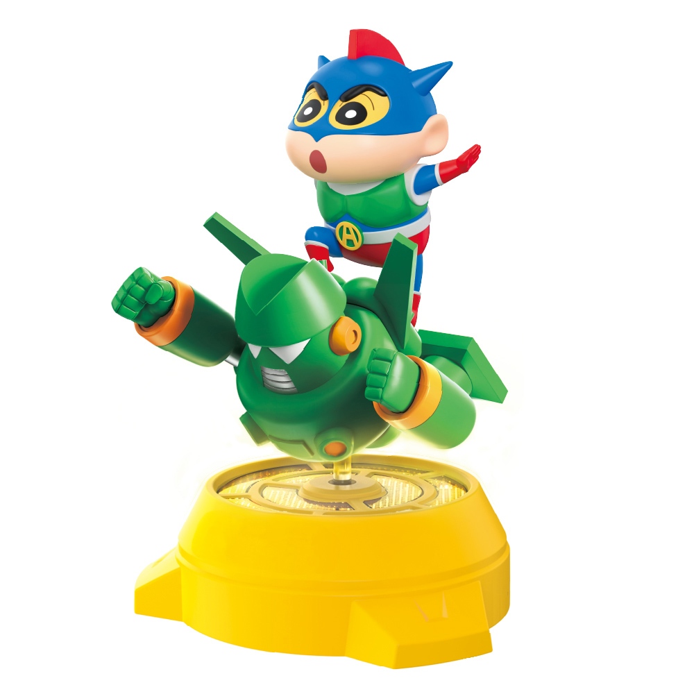 蠟筆小新-轉轉夜燈 公仔 模型 正版