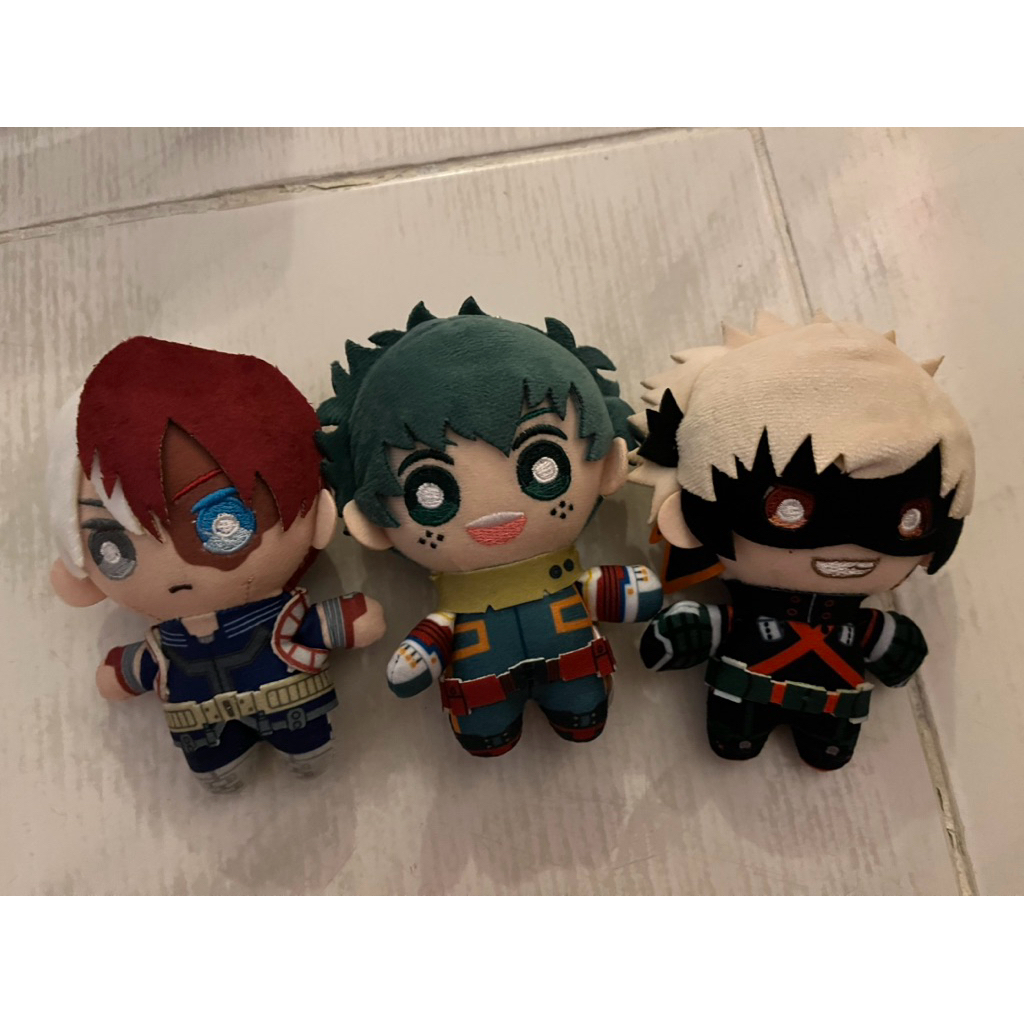 我的英雄學院 僕のヒーローアカデミア 綠谷出久 轟焦凍 爆豪勝己 娃娃 動物娃