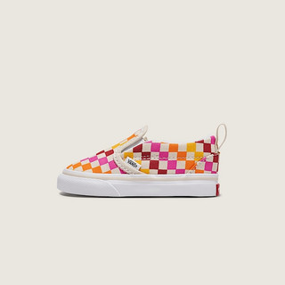 [unclev1966] VANS Toddler Classic Slip-On V 彩色 棋盤格 小童 懶人滑板鞋