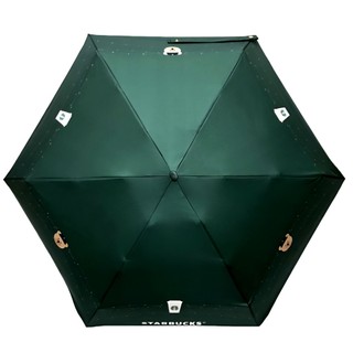 STARBUCKS星巴克小熊輕量晴雨傘