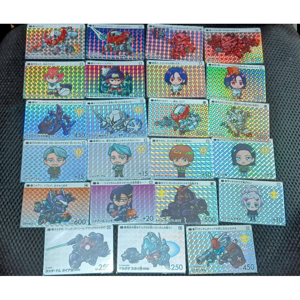 閃卡單售 萬代 BANDAI Carddass SD鋼彈 萬變卡 收藏卡 GQuuuuuuX 瑪秋 紅色鋼彈 GFreD