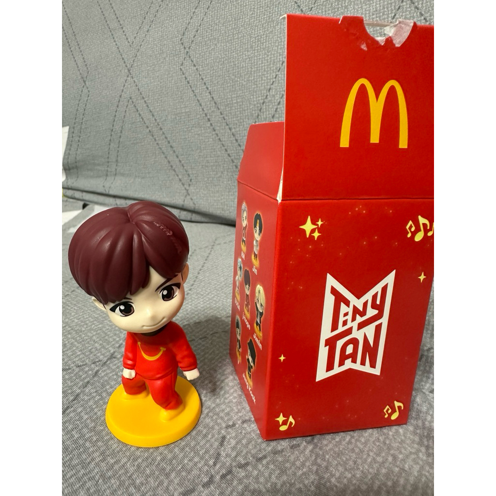 Mcdonalds 麥當勞 X TinyTAN 限量盲盒 BTS 防彈少年團成員的七個可愛虛擬角色 盲盒 擺件 限量公仔