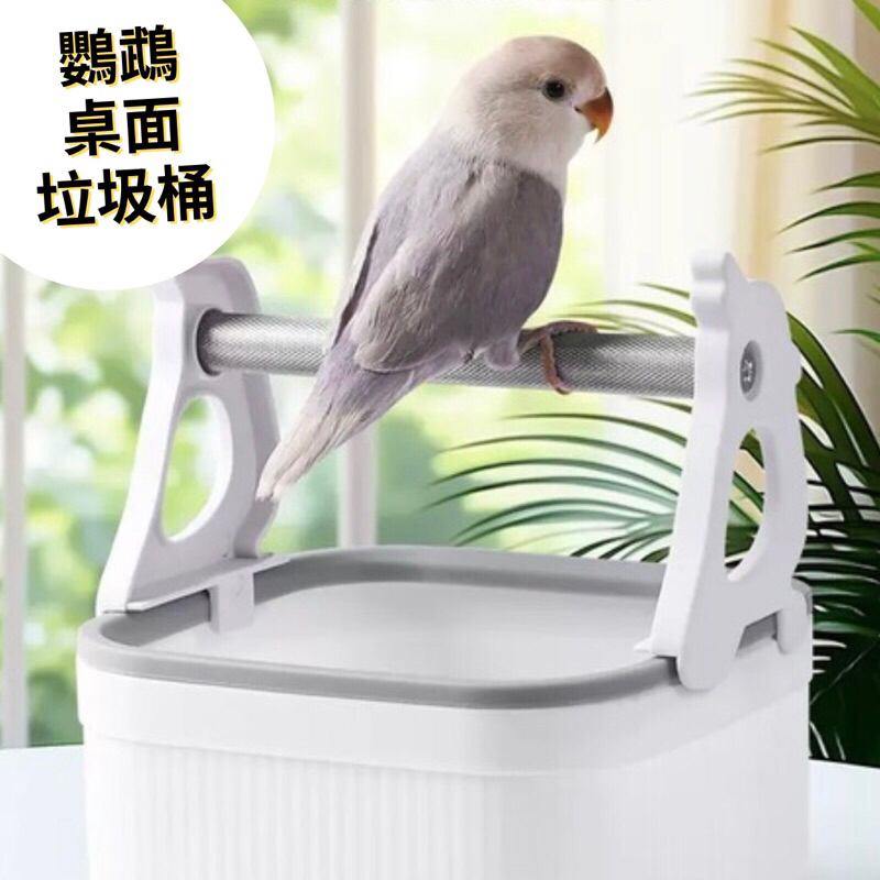 鸚鵡定點排便站架 桌面落地站台 定點排便訓練器 鸚鵡用品 訓練 鸚鵡大便 定點大便 玄鳳牡丹虎皮站杆 桌面垃圾桶