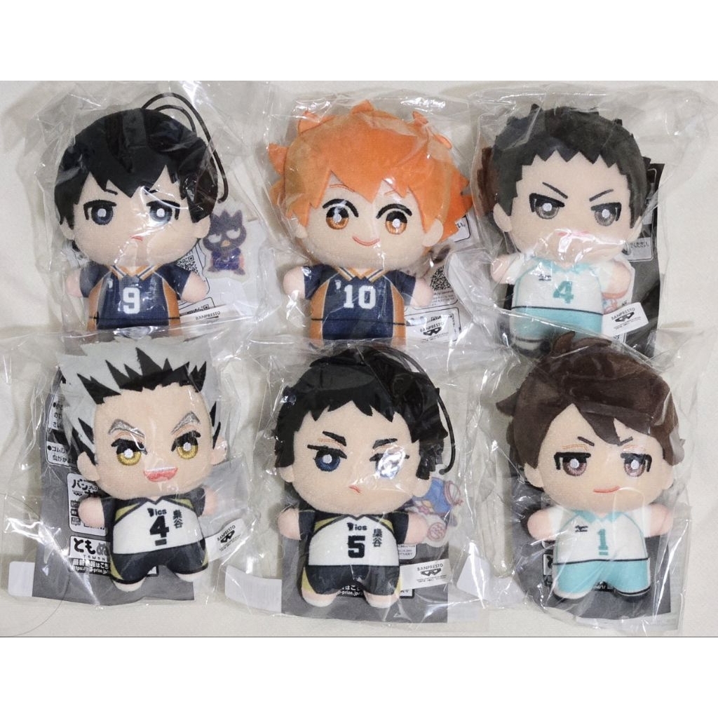 (現貨) 排球少年 三麗鷗 娃娃 努努 吊飾 影山 日向 木兔 赤葦 及川 岩泉