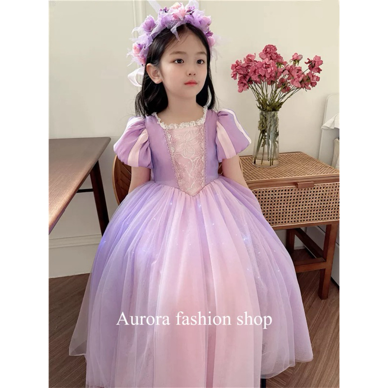 🇹🇼歐蘿菈童裝💕高品質 樂佩 長髮公主洋裝 樂佩公主 長髮公主 生日禮服 萬聖節 公主洋裝