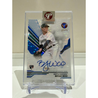 「85 Cards」2024 Topps pristine Bryan Woo rc 新人 簽 限量 水手 冠軍