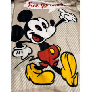米奇mickey小毛毯-附米奇徽章