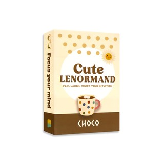 可可雷諾曼占卜卡（新版）｜Cute Lenormand Choco Expansion｜54張