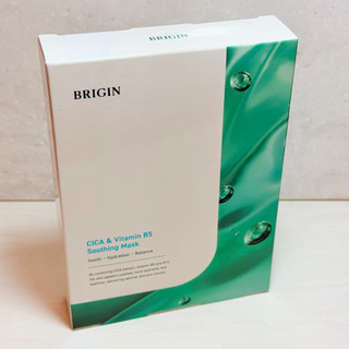 BRIGIN 媛生 積雪草B5舒緩穩肌面膜 5入