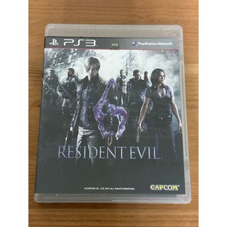 《小黃二手商品》PS3 惡靈古堡6 遊戲片